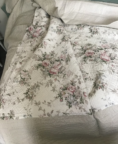 Woven magic quilt bedspread - quilt,