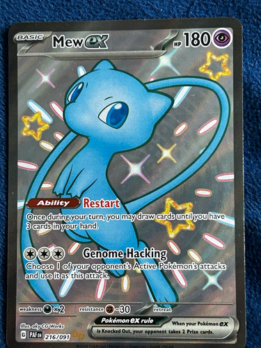 Pokémon tcg mew 216 091 - mew, sv