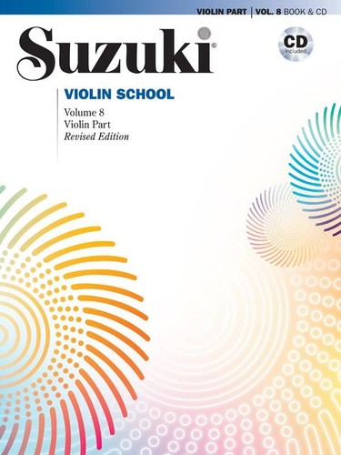 Suzuki violin school volume - suzuki, 8