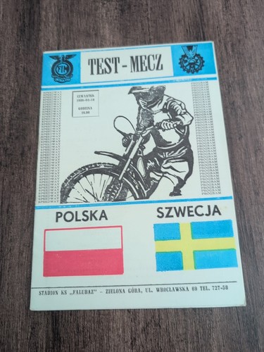Speedway poland sweden test - v,