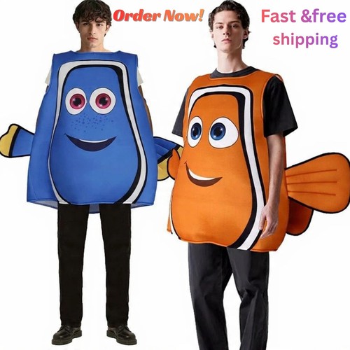 Adult nemo clownfish costume - adult,