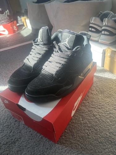 Black cats jordan with box - cats,
