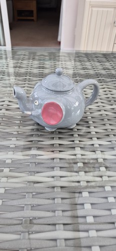 Vintage elephant teapot - vintage,