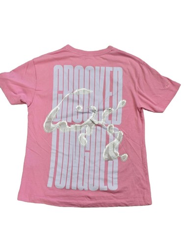 Crooked tongues pink tee - tee, |