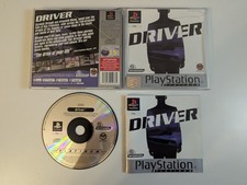 Driver Platinum Sony PlayStation 1 (PS1) Racing Game Complete With Manual