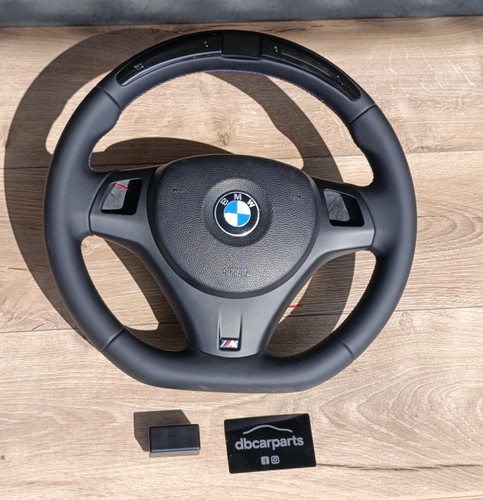 Bmw steering wheel nappa led - steering, m