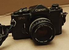 Canon F-1 SLR camera (570582)