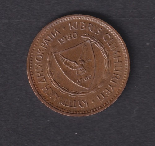 Cyprus 1960 mils coin - cyprus,