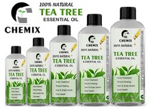 100% Pure Tea Tree Essential Oil Certified Organic Face Skin Hair Aromatherapy