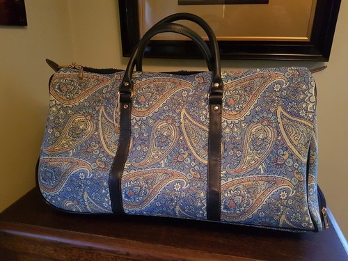 Signare blue paisley tapestry - paisley,