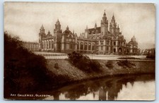 Postcard Glasgow Scotland Art Galleries 