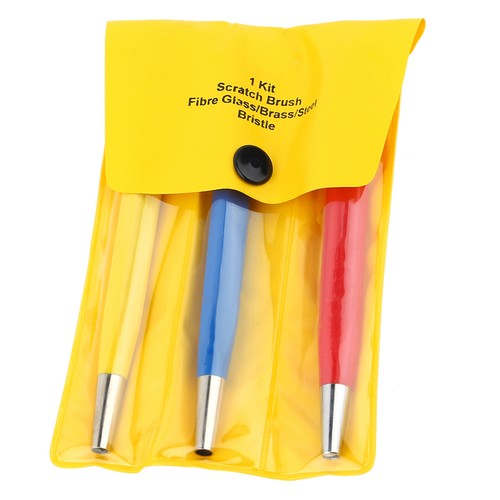 3pcs fiberglass scratch brush - scratch,