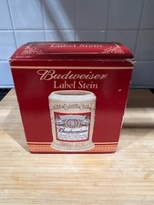 Budweiser Label Stein Pint