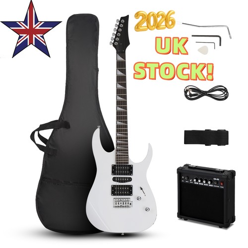White basswood electric guitar - white,