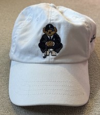 POLO BEAR GOLF RALPH LAUREN JUSTIN THOMAS White Cap OS VGC RRP £105