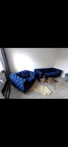 Royal blue luxury - blue, velvet