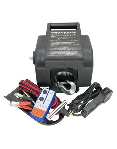 12v 2000lbs electric - electric, winch