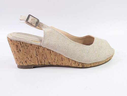 Monsoon canvas wedge heel - canvas,