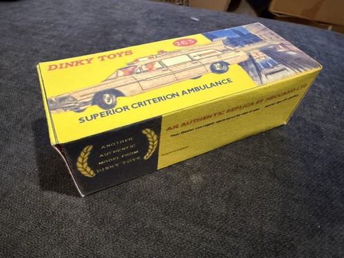 Dinky toys 263 ambulance empty - toys,