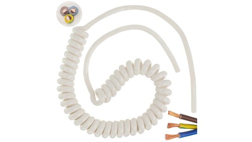Omy spiral cable - cable, h03vvh8-f