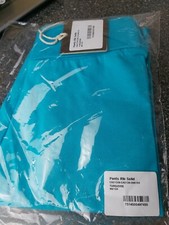 Maxomorra Solid Turquoise Rib