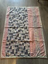 Beautiful Vintage Throw Baby Toddler Cot