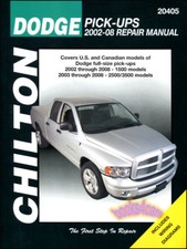 DODGE RAM TRUCK MANUAL SERVICE