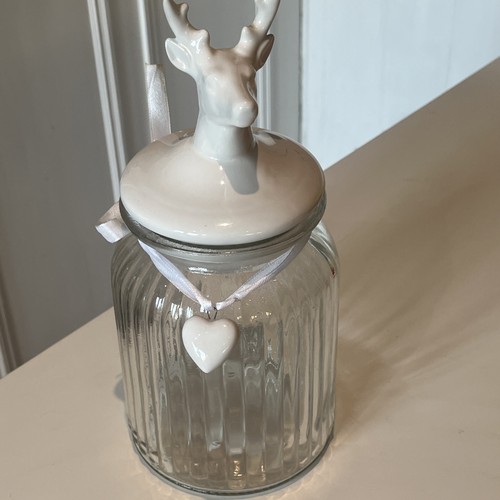Christmas reindeer stag ribbed - reindeer,