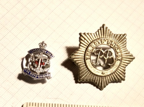 Boy brigade badges - boy's,