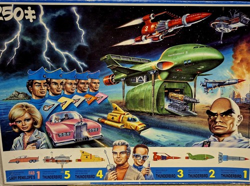 Thunderbirds vintage 250 piece - vintage,