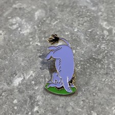DISNEY CLASSIC EEYORE DOING A HANDSTAND PIN BADGE - WINNIE THE POOH UK