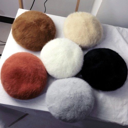 French retro women faux fur - french,