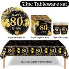 80th Birthday Decorations