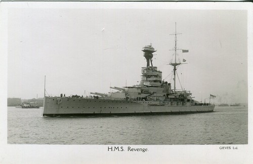 Hms revenge wwi wwii - hms,