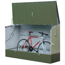 Trimetals Metal Bike Storage Box Used