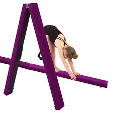 7FT Foldable Gymnastics Balance Beam Training Beam Portable Kids Adult Home Gym