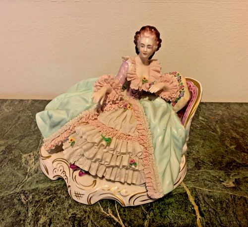Lovely large lace porcelain - lovely,