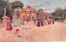 R224366 Paris Cour Du Carrousel Georges Stein Post Card