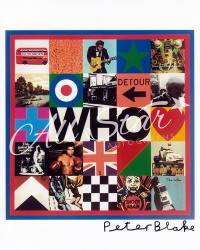 Sir peter blake signed - sir,