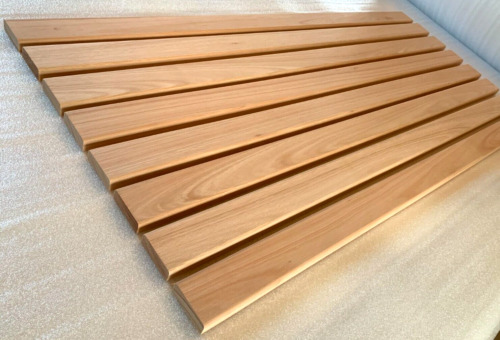 Garden bench slats solid red - garden,