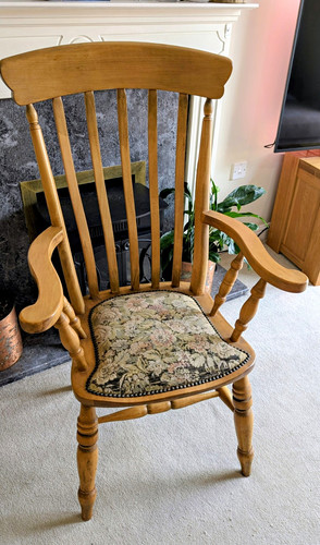 Vintage beech windsor high - vintage,