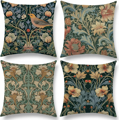 William morris floral - william, throw