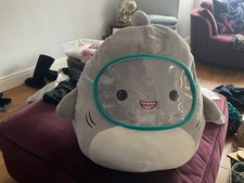 large squishmallow gordon the shark over 40cm