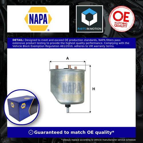 Fuel filter fits peugeot - fuel,