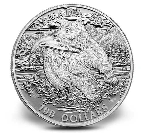 Canadian mint 2014 grizzly - canadian,