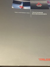 Mitsubishi L200 Truckman Pickup Accessories Car Sales Info Brochure