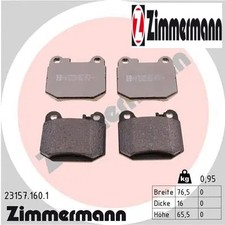 REAR BRAKE PADS SET