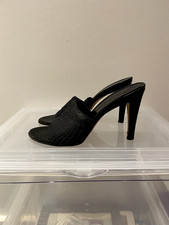 Gucci Woven Heeled Mules |
