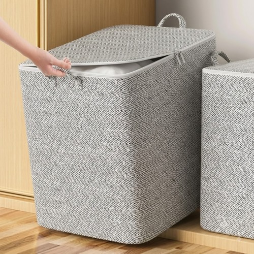 Storage box with lid modern - with,
