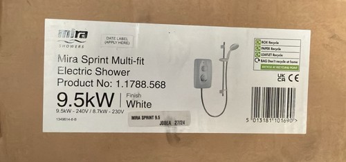 Mira showers sprint electric - showers,
